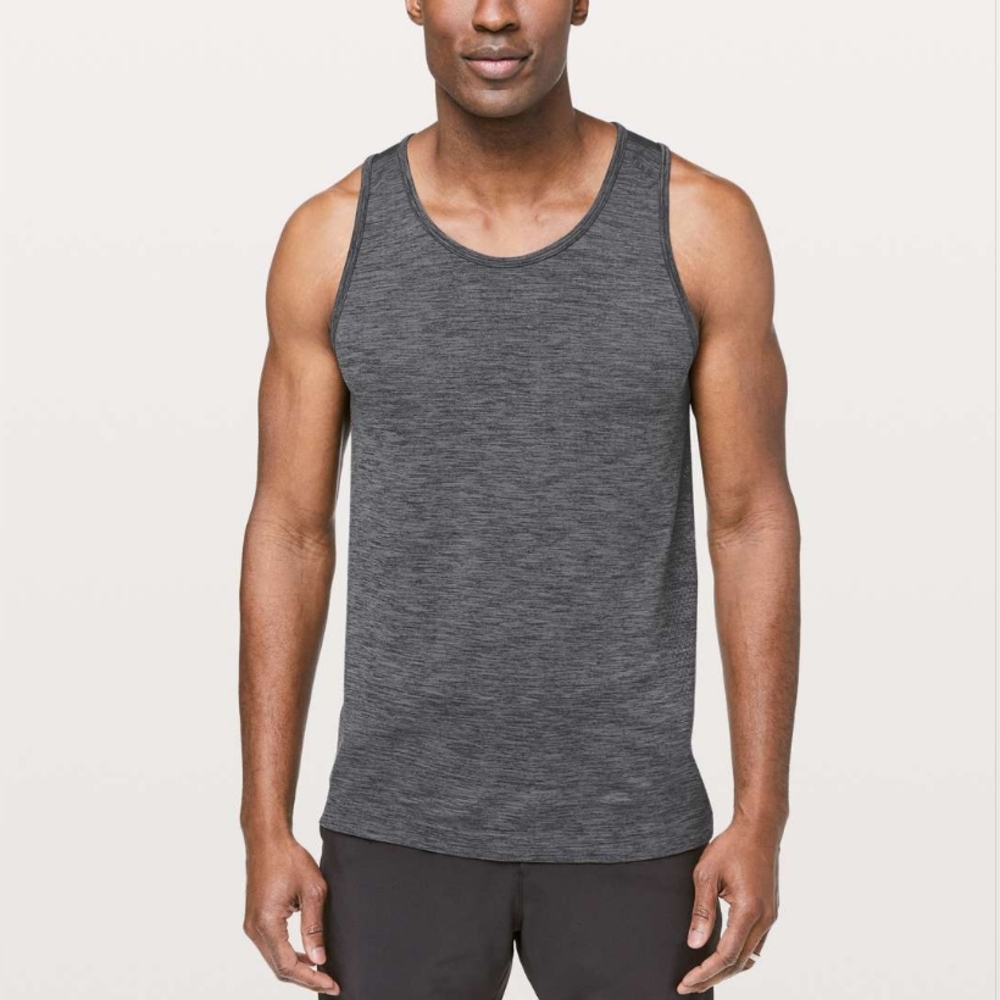 Lululemon Metal Vent Tech Surge Tank Black / Anchor